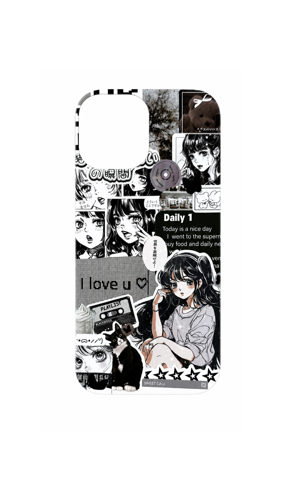 suki card Y2k dark