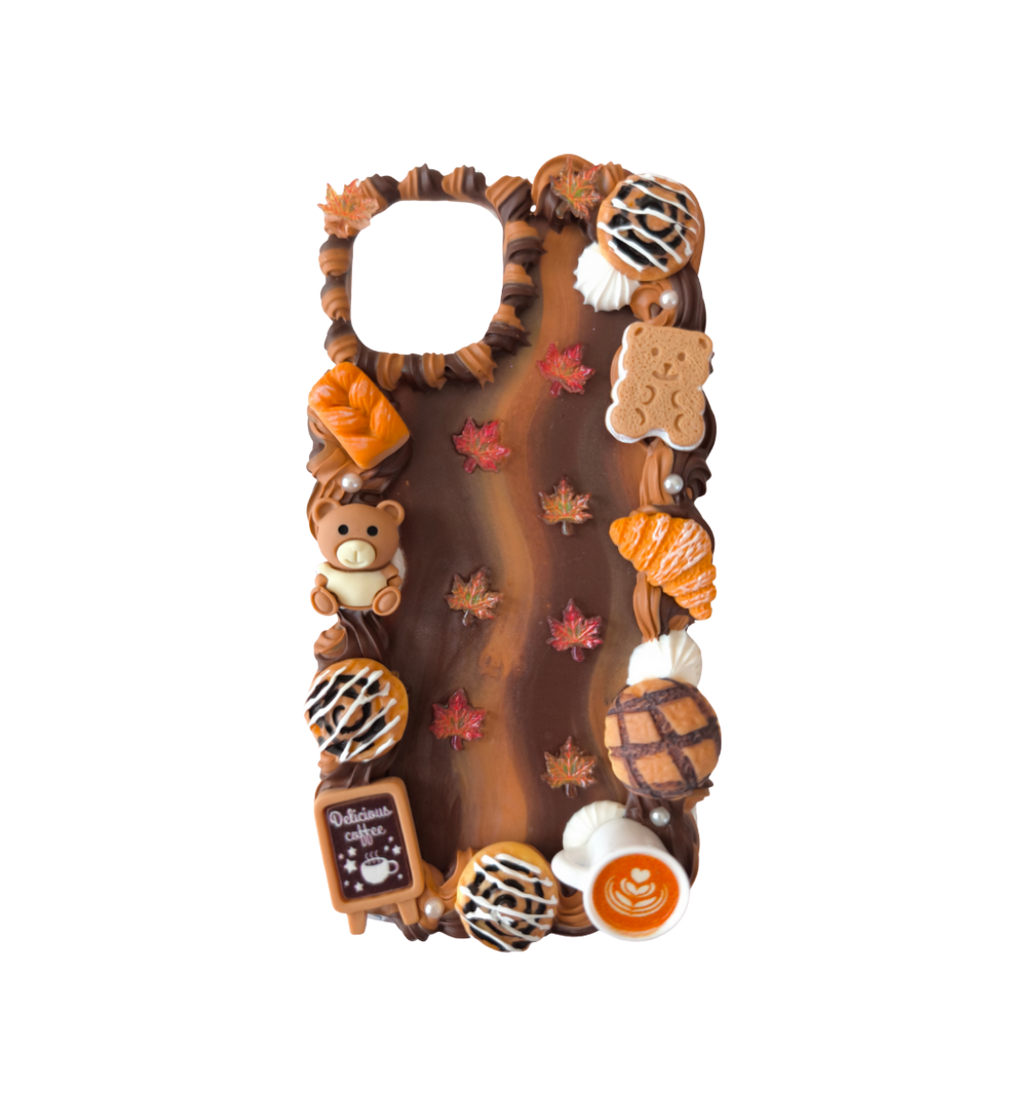 Coque de téléphone Suki garnie - Latte 🍂 (édition limité) Suki Custom