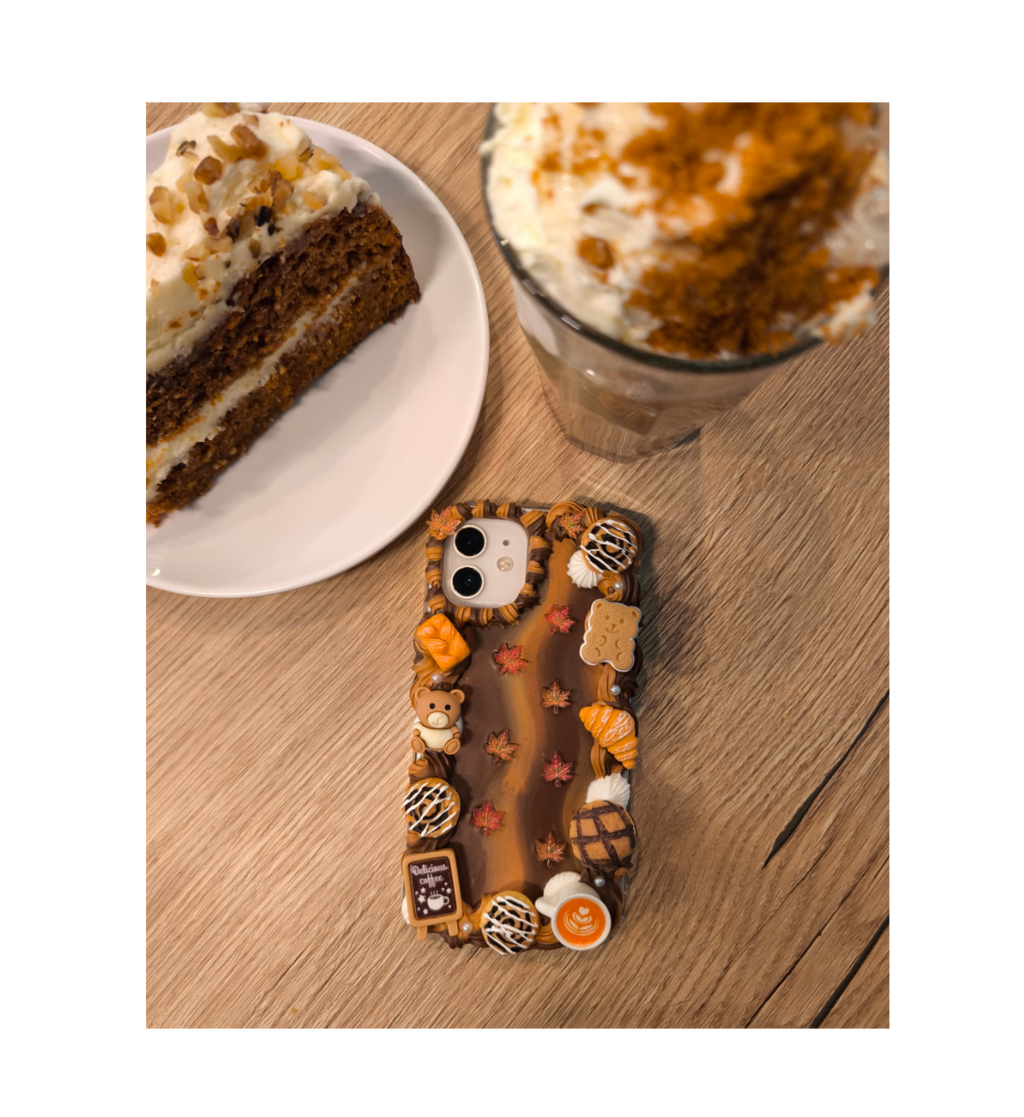 Coque de téléphone Suki garnie - Latte 🍂 (édition limité) Suki Custom