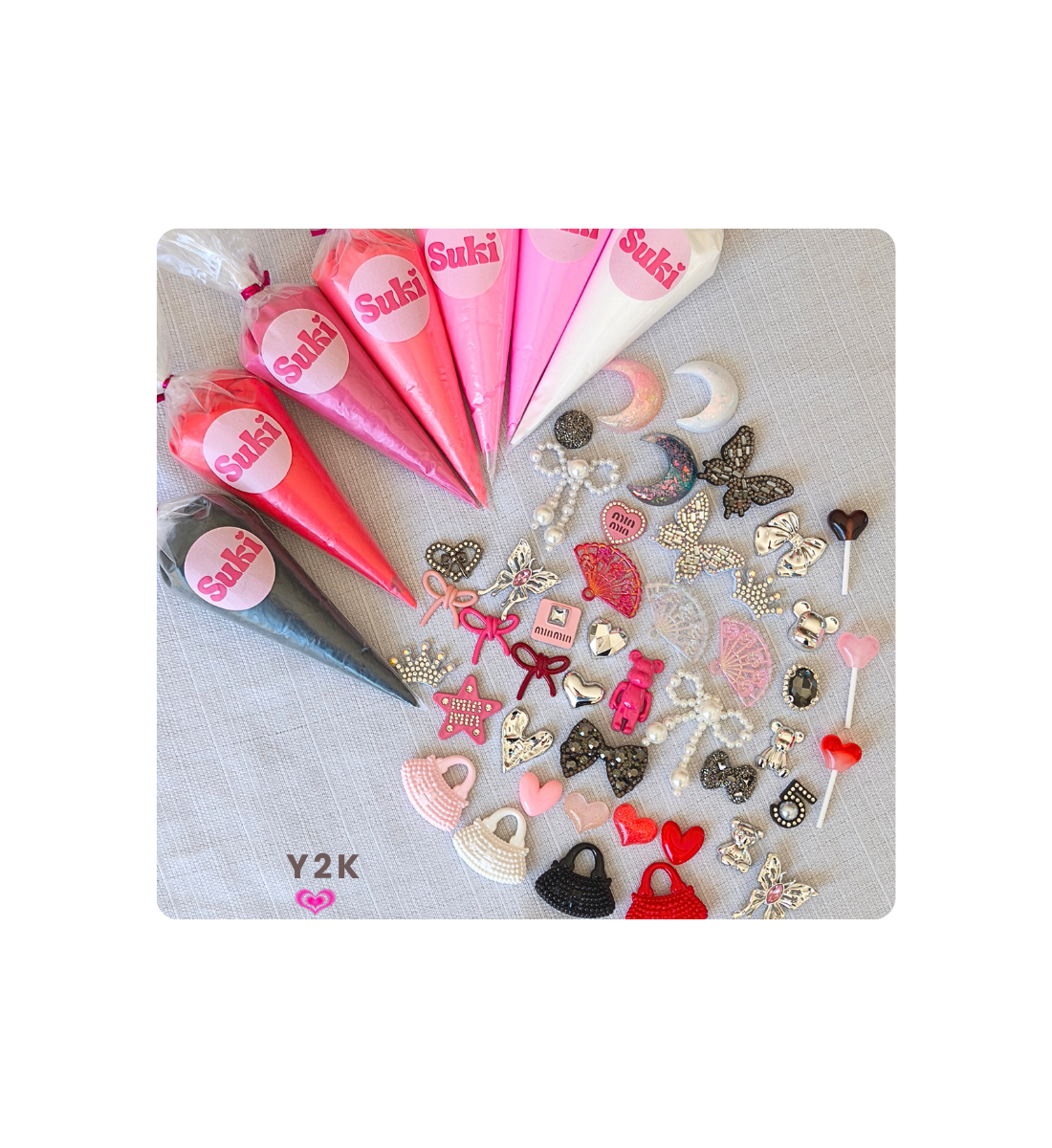Charms kawaii pour créer sa coque unique - SUKi Custom